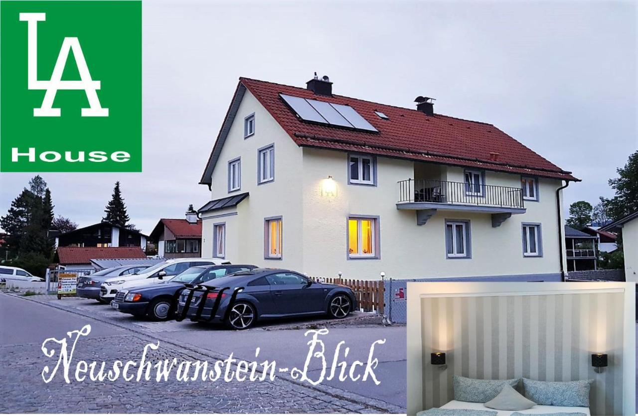 House La Neuschwanstein Blick - Budget City Hotel Füssen Zewnętrze zdjęcie